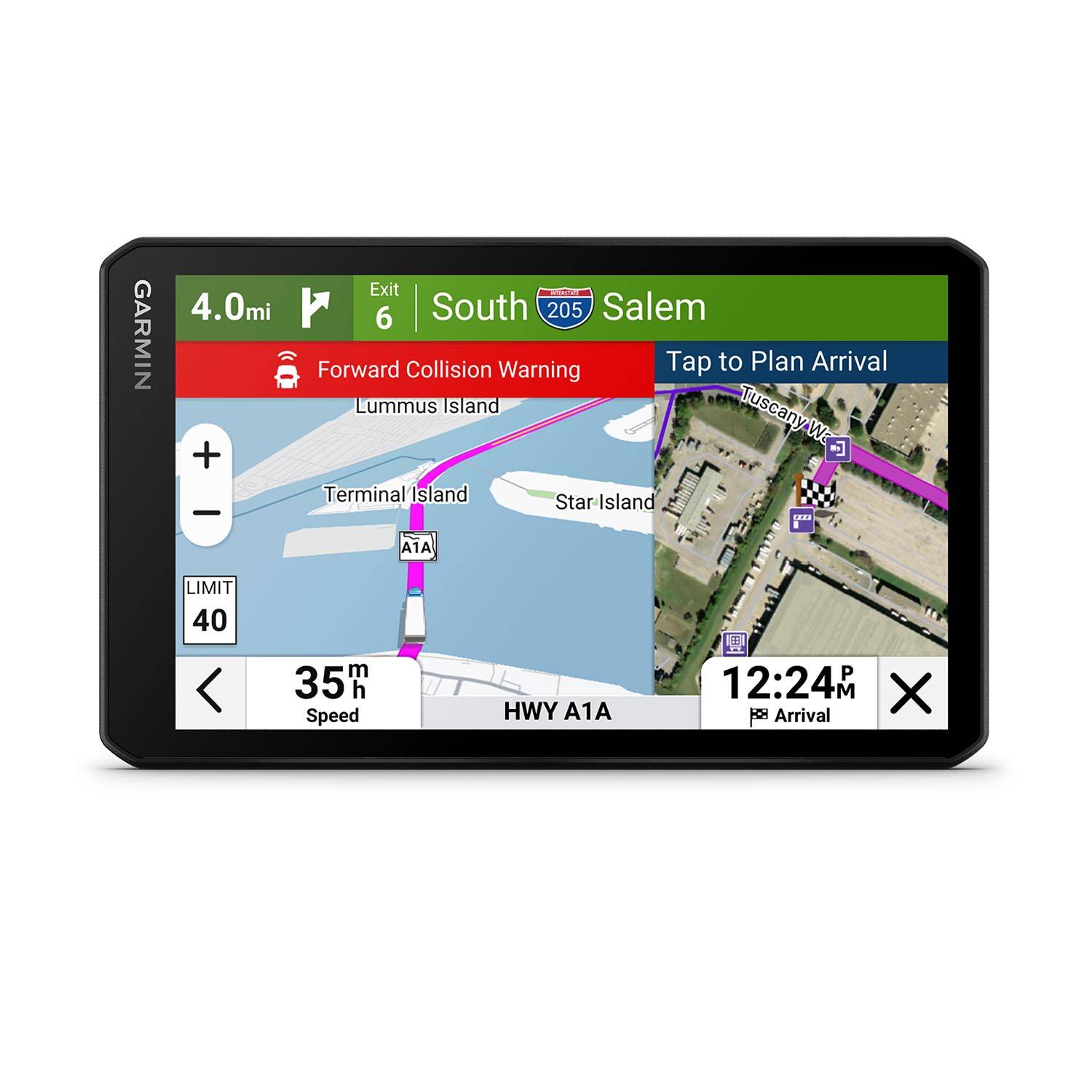 Garmin dezlCam OTR725 Truck Navigator with Dash Cam