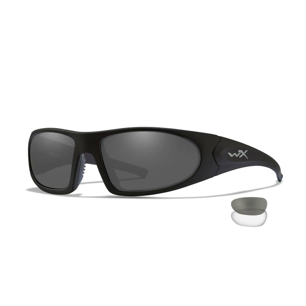 WILEY X ROMER III SMOKE GREY/CLEAR/MATTE  SUNGLASSES