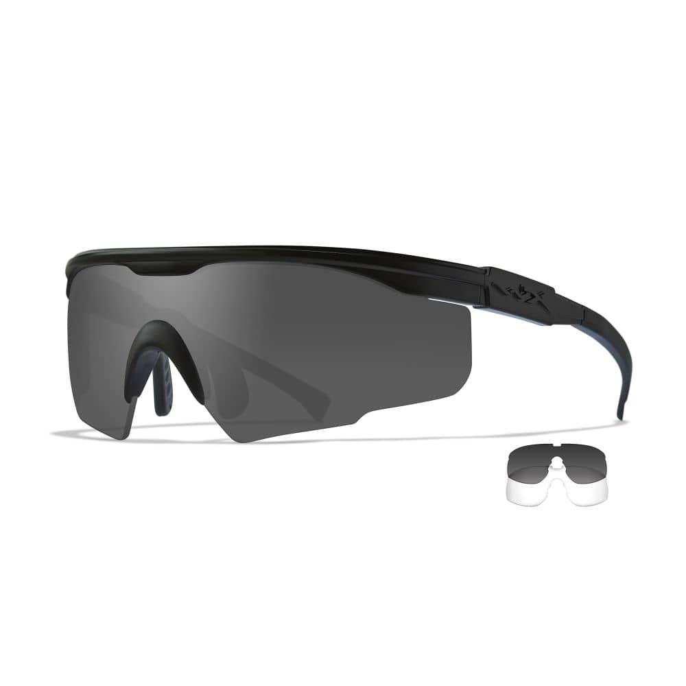 Wiley X APEL PT-1 Ballistic Glasses Kit with Black Frame