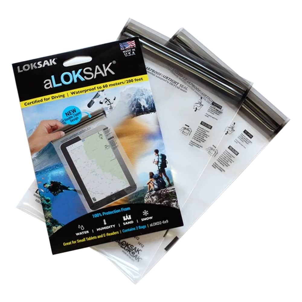 LOKSAK aLOKSAK 6" x 9" Element-Proof Storage Bag