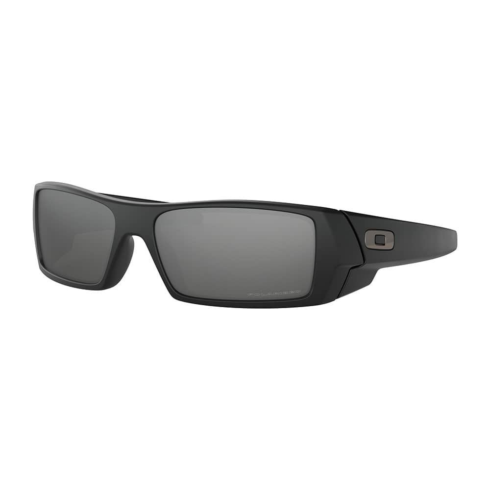 Oakley Gascan Matte Black Frame Sunglasses with Black Iridiu