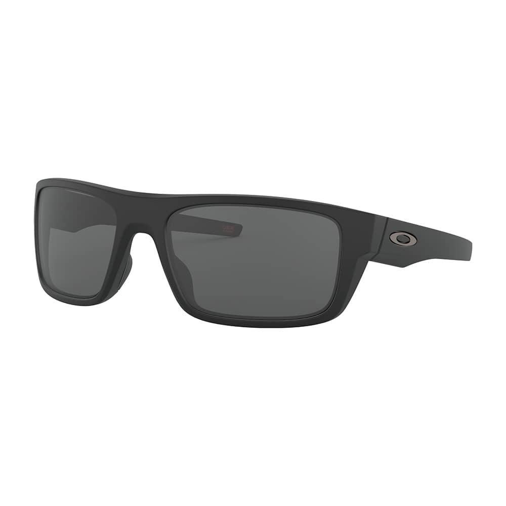 Oakley Drop Point Matte Black Frame Sunglasses with Grey Len