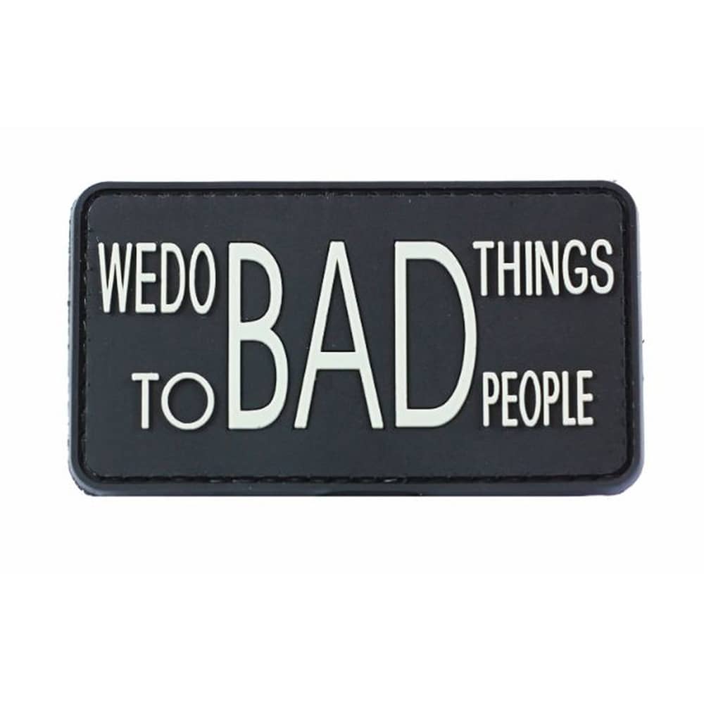 Bad Things PVC Morale Patch