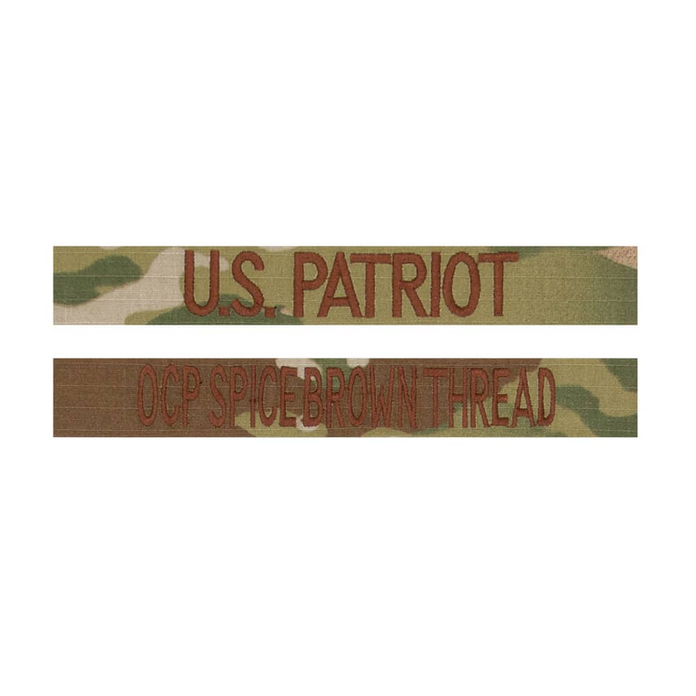 US Patriot Nametape and Air Force Tape Bundle