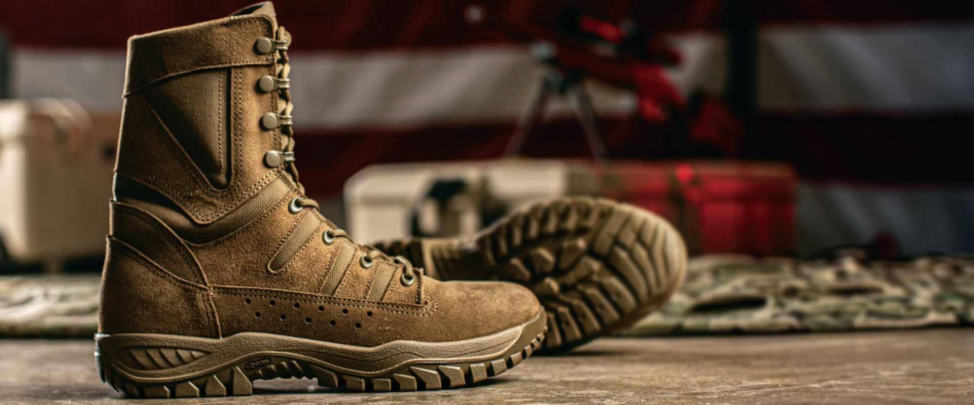 Unmatched selection of military compliant boots