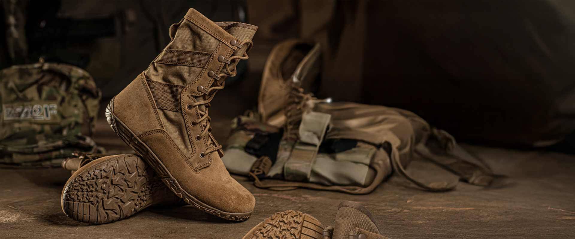 Lightweight Boots. Mobility without Compromise.