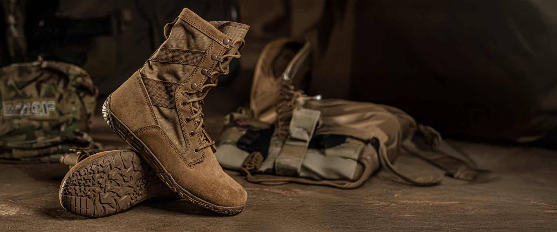 Lightweight Boots. Mobility without Compromise.