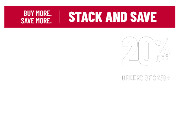 Stack and Save Event. Up to 20% Off. Shop Sale.