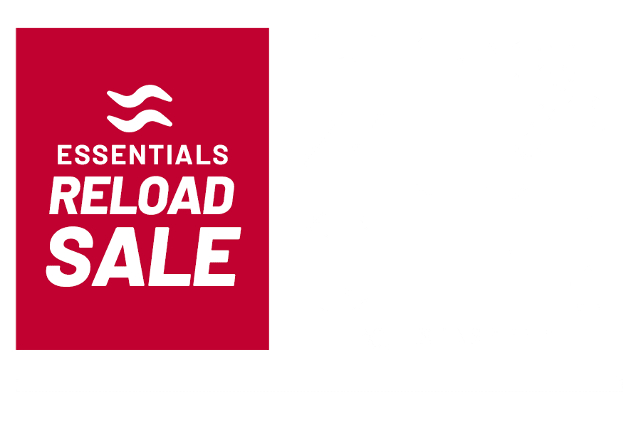 Essentials Reload Sale - 20% Off Core Gear. Shop Sale.