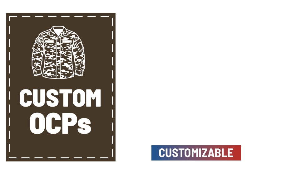 Custom OCPs. Your One Stop Shop For Uniforms. Shop Now