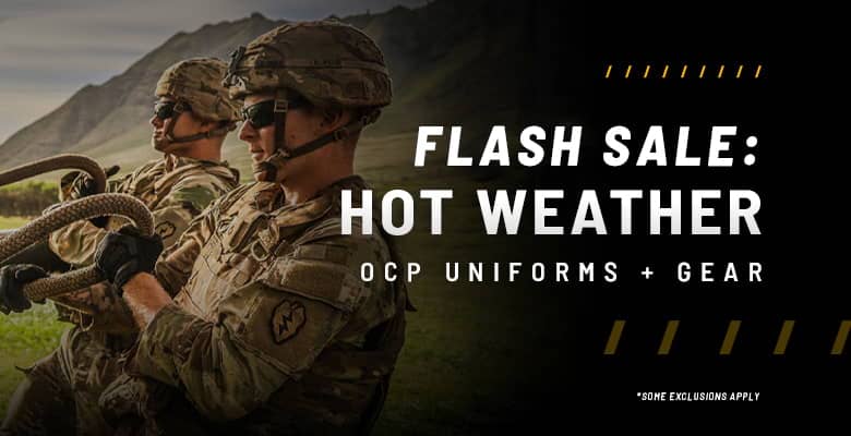 Flash Sale: Hot Weather OCP Uniforms + Gear