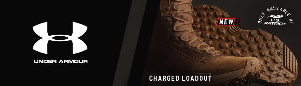Under Armour military boots only available at US Patriot