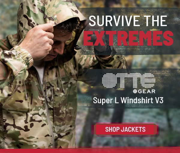 Survive the Extremes. Otte gear Super L windshirt V#. Shop jackets now.