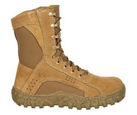 Rocky S2V Steel Toe Military Boots in Coyote