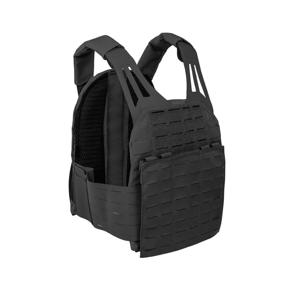 Tasmanian Tiger Plate Carrier LC in Black